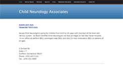 Desktop Screenshot of childneurologyassociates.com